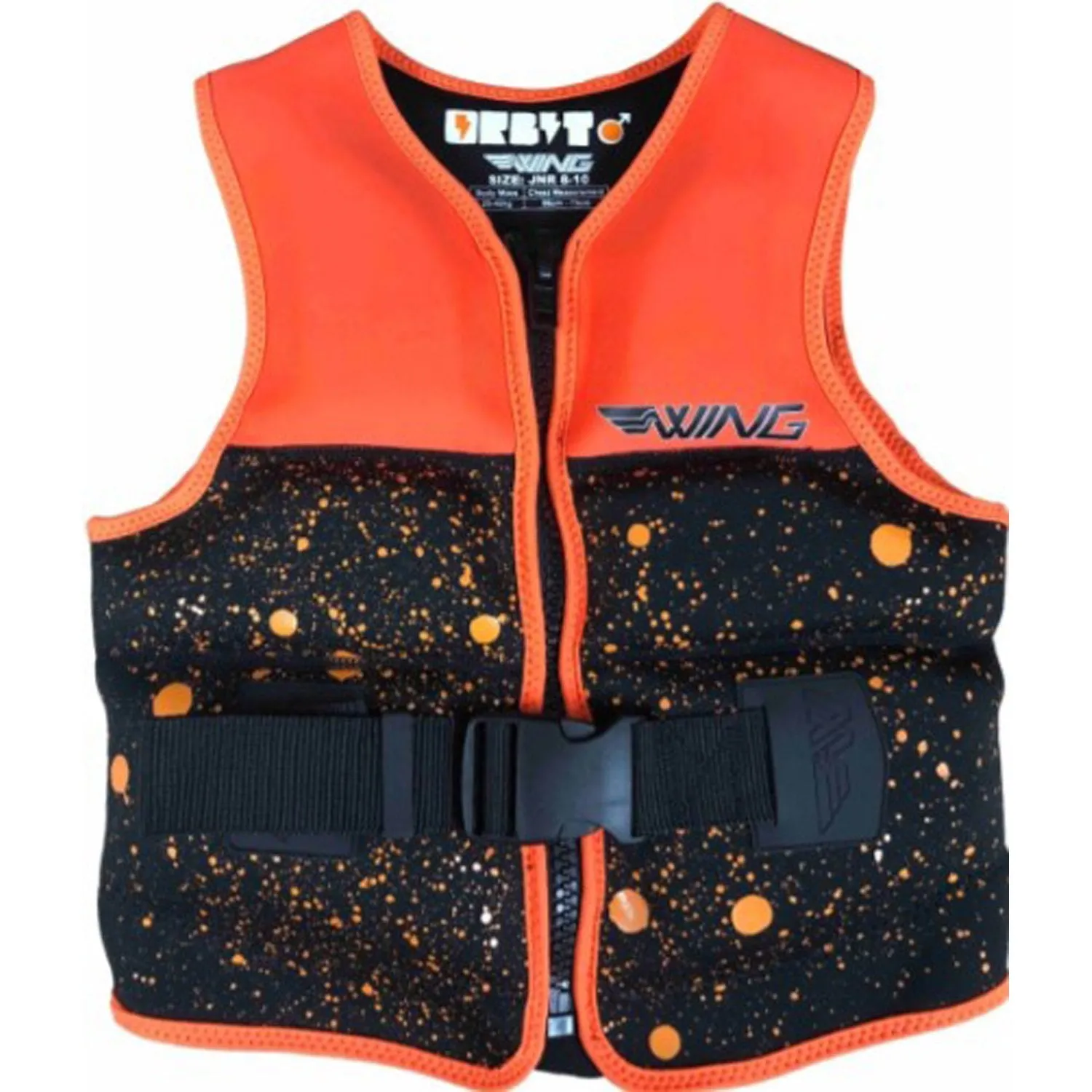 2022 WING ORBIT BOYS VEST - ORANGE