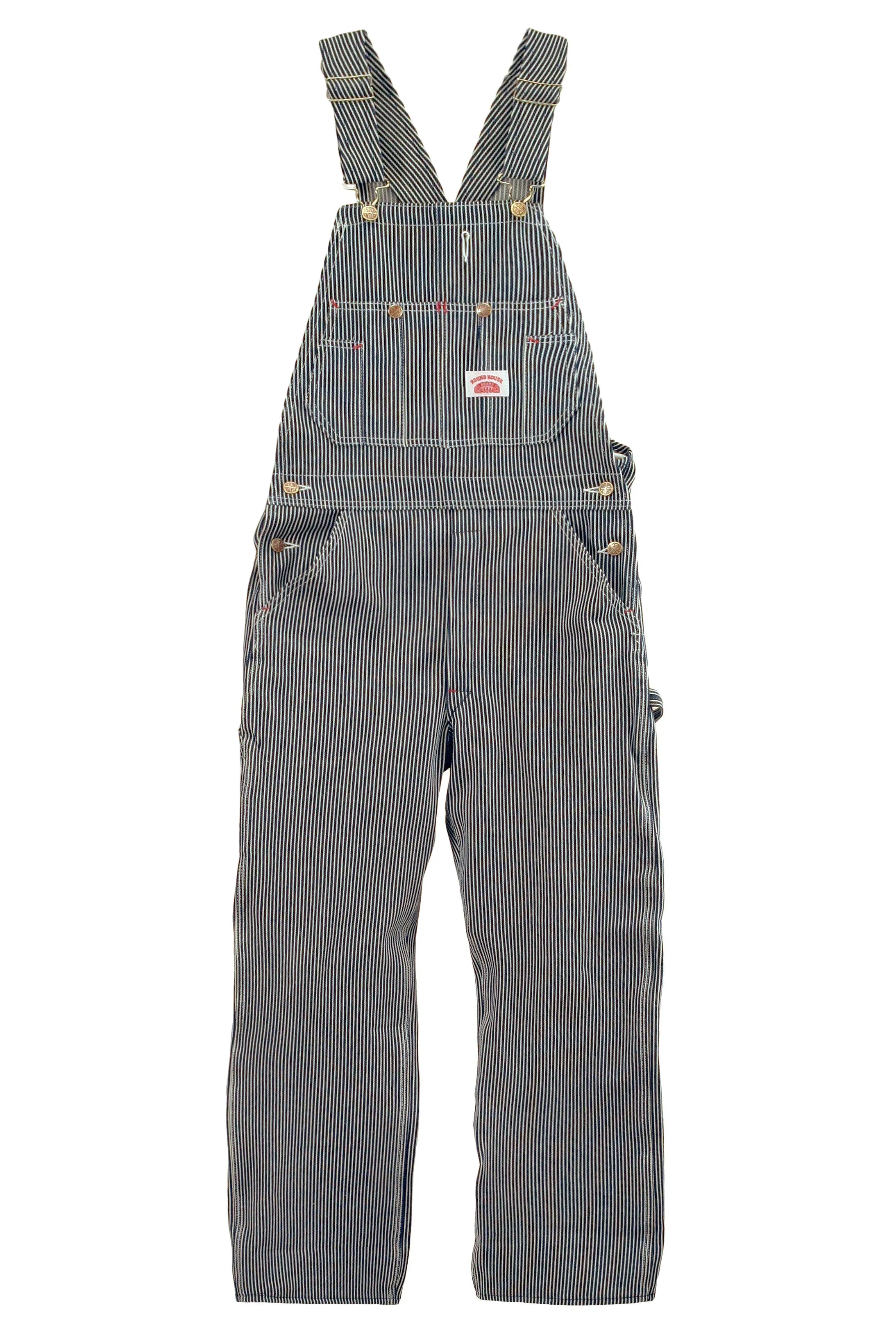 #45 Hickory Stripe Bib Overalls - IRREGULARS