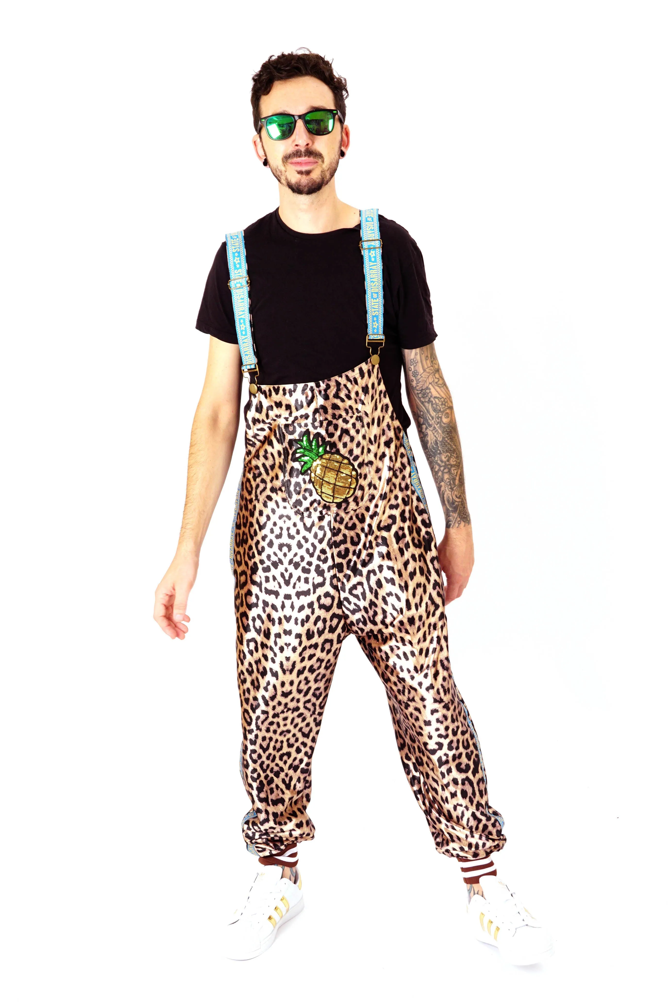 Almost SOLD OUT! Tropical Leopard | Disarray Dungareezies | Unisex