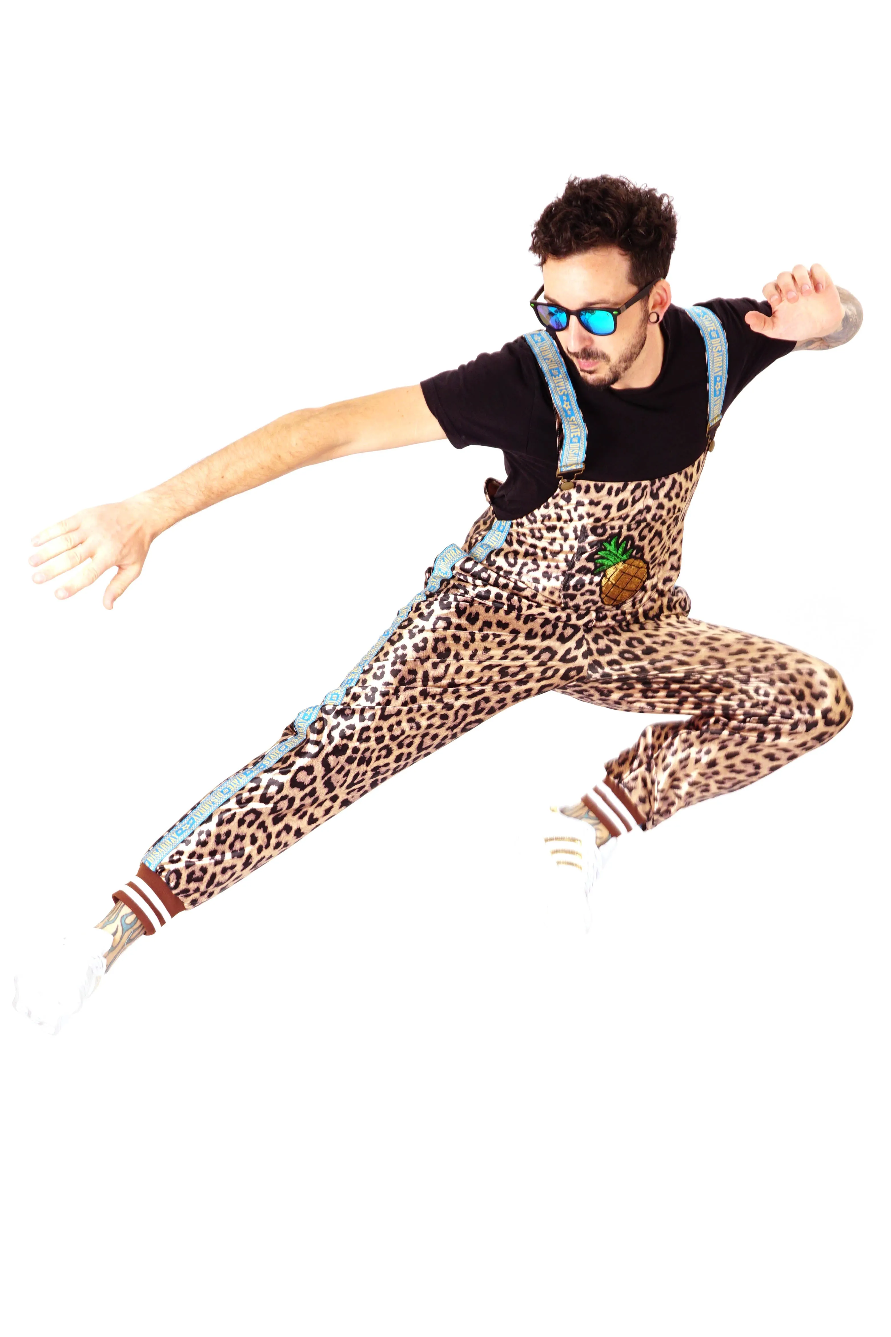 Almost SOLD OUT! Tropical Leopard | Disarray Dungareezies | Unisex