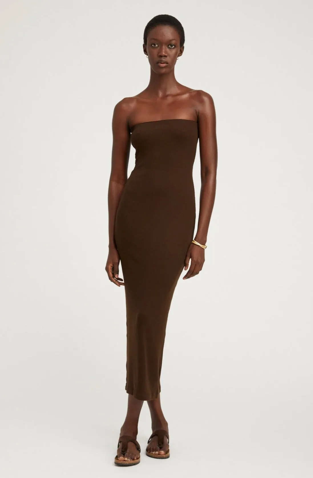 Americano Rib Tube Dress