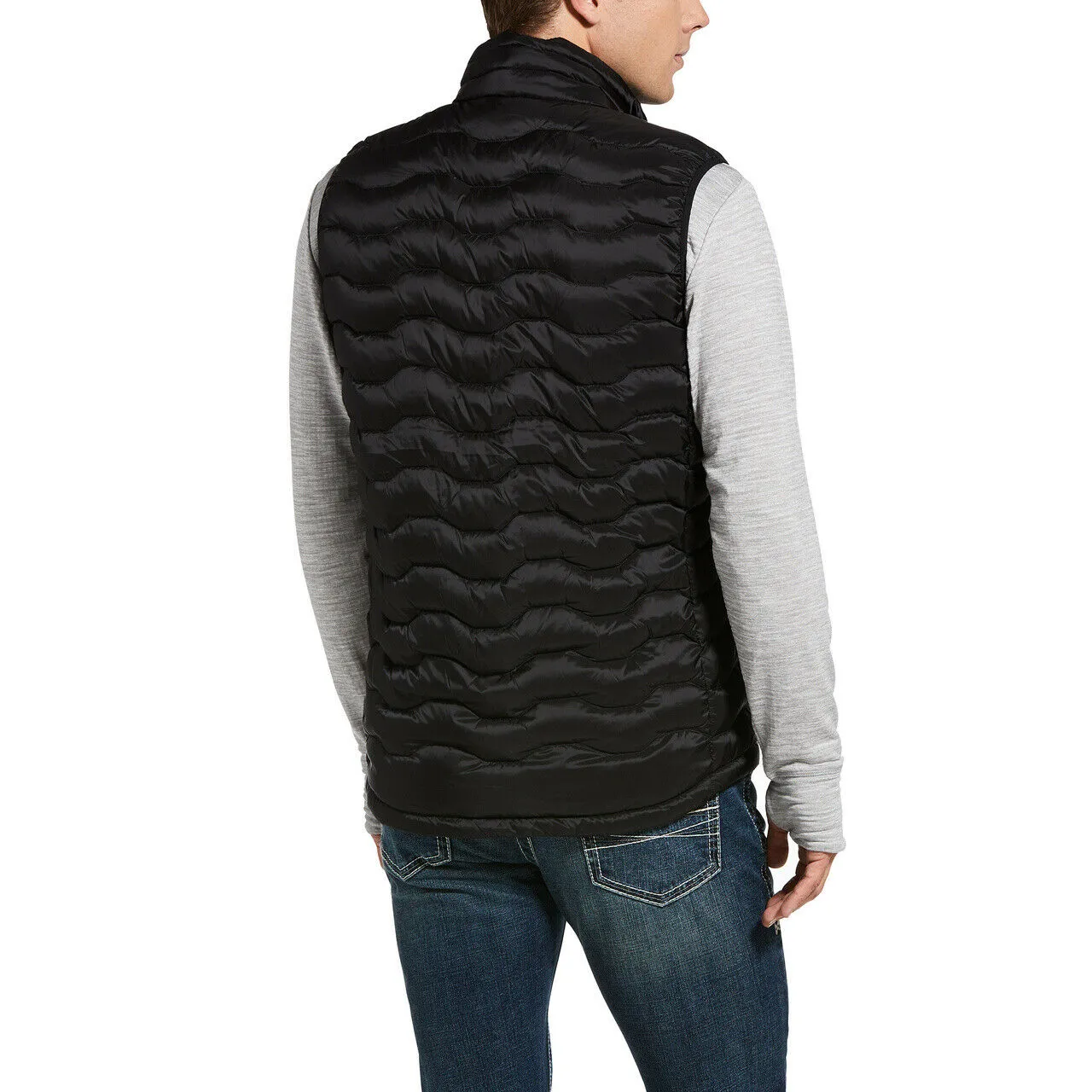 Ariat® Men's Black Ideal Down Vest 10032790