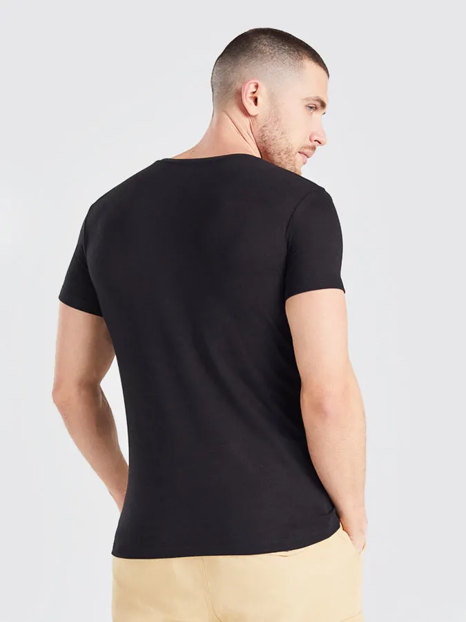 BAM - Origin Luxe Men's Bamboo T-Shirt - Black