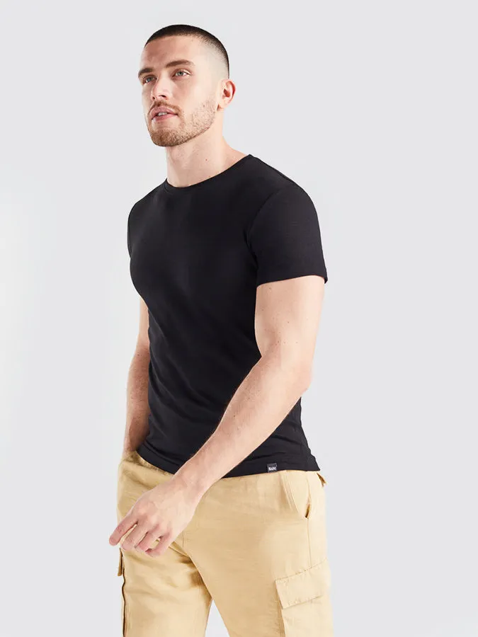 BAM - Origin Luxe Men's Bamboo T-Shirt - Black