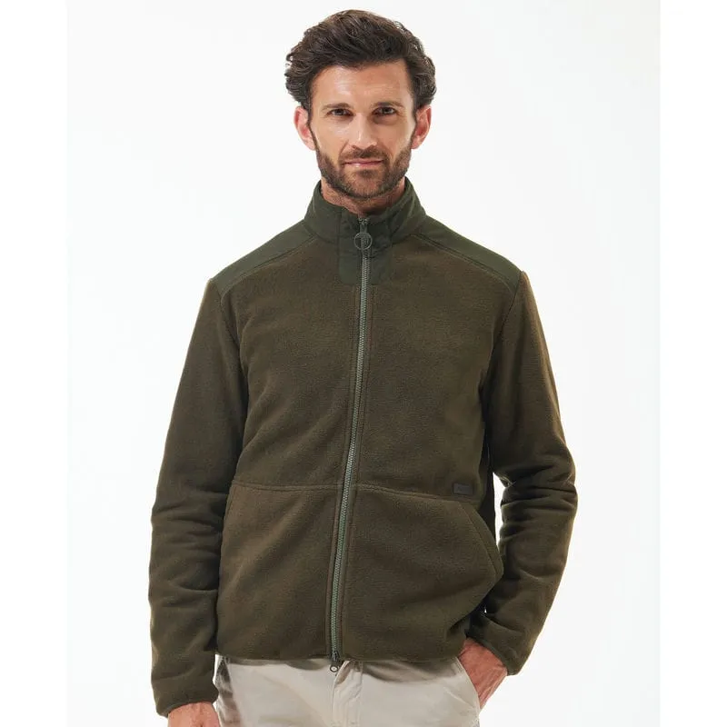 Barbour Country Mens Fleece Jacket - Olive