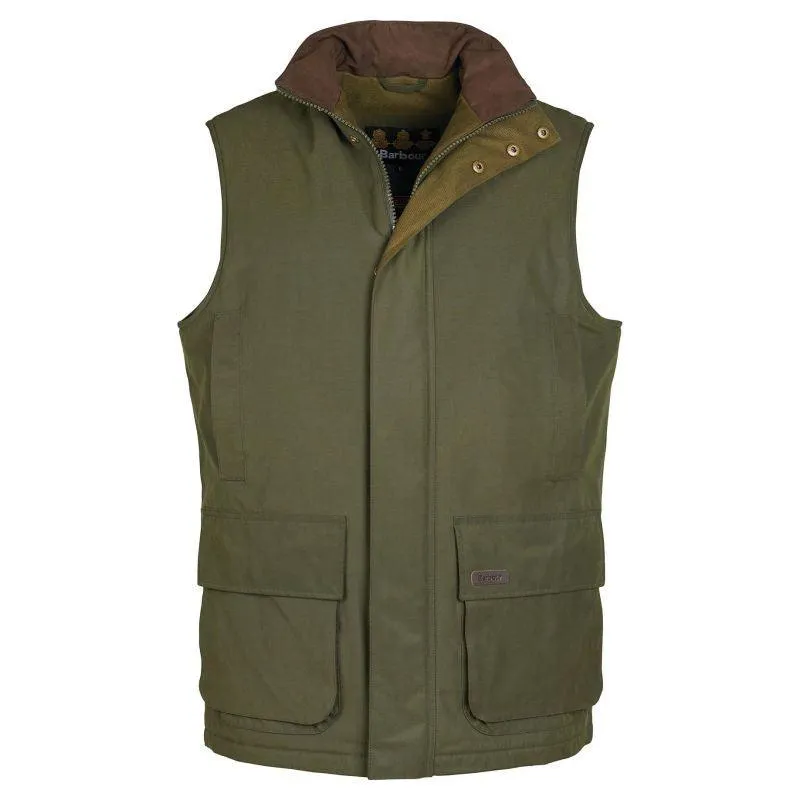 Barbour Farringdon Mens Waterproof Thermore Gilet - Olive