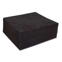 Black Heavy Weight (3.0 oz.) Cutaway Backing Squares (250 Pack)