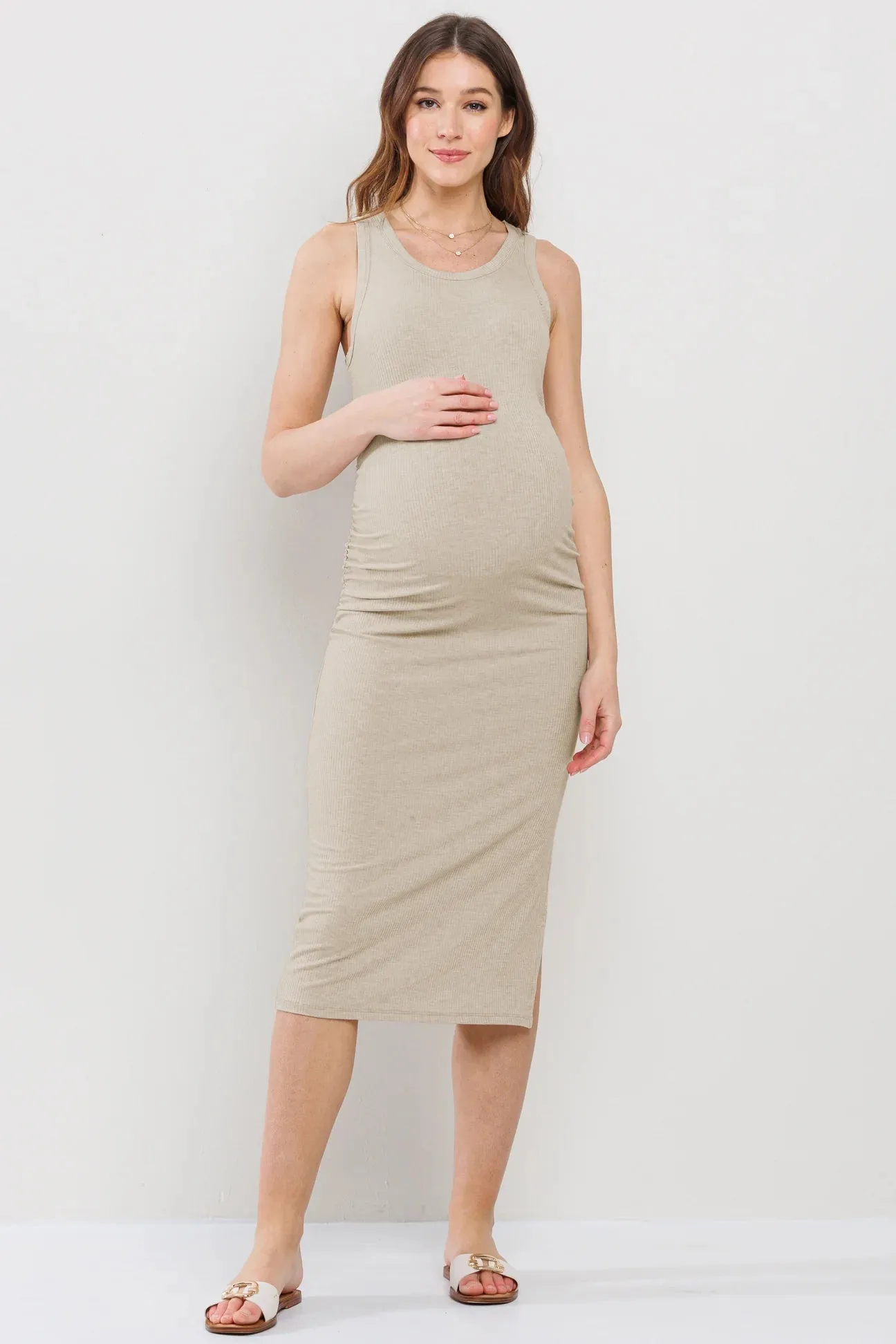 Cara Dress - Khaki