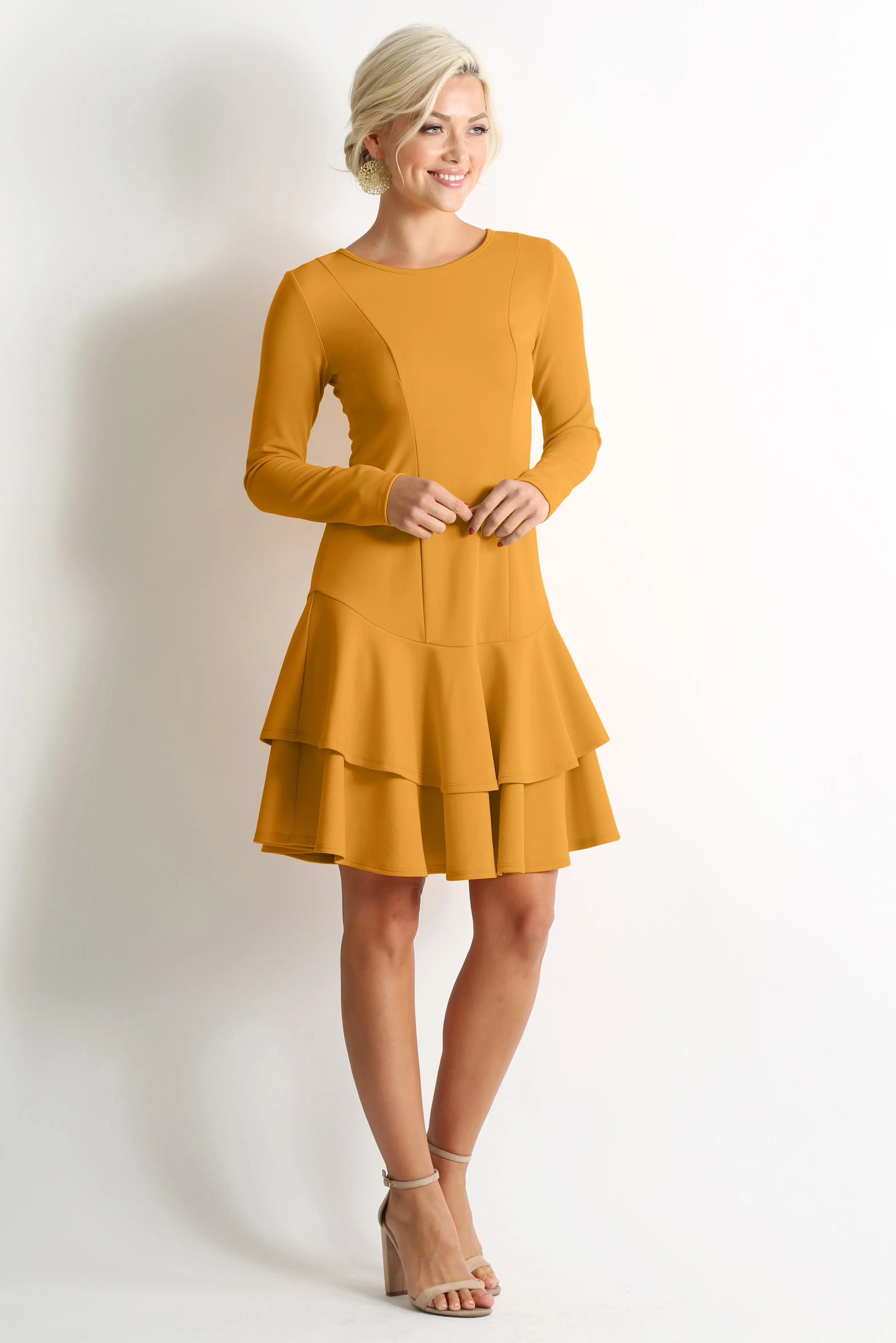 Classy Redefined Ruffle Dress