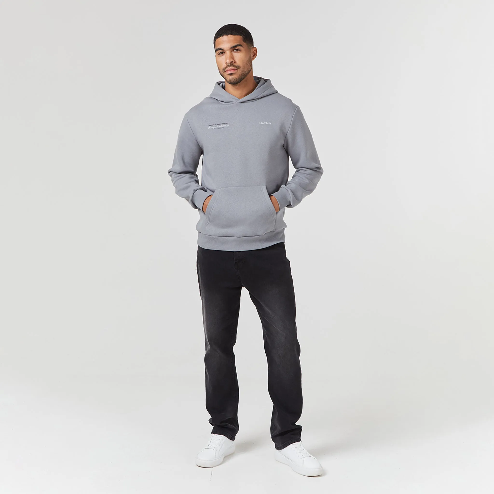 CLSR LDN Luxe Hoodie | Mid Grey