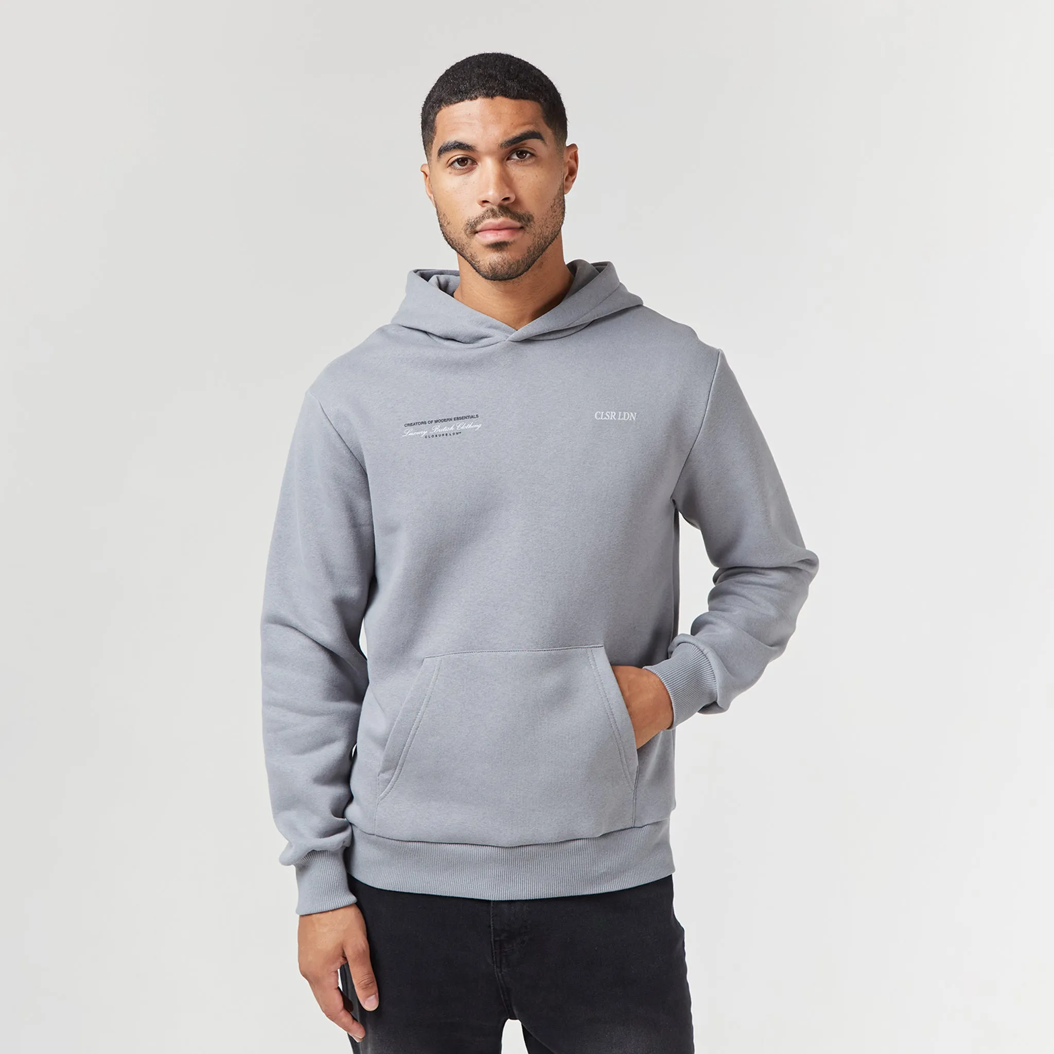 CLSR LDN Luxe Hoodie | Mid Grey