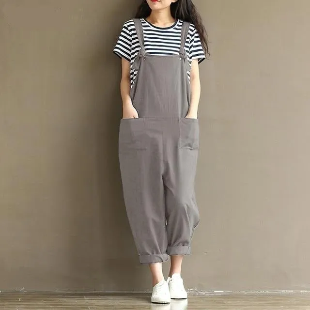 Comfy Cotton Overalls