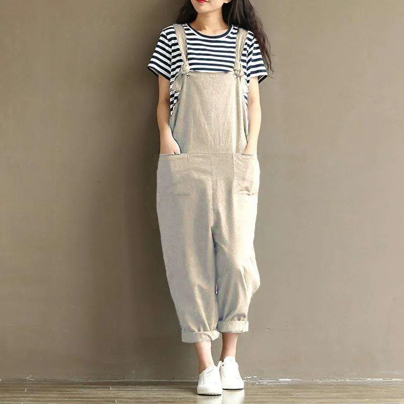 Comfy Cotton Overalls