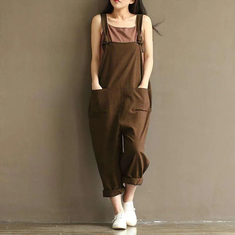 Comfy Cotton Overalls