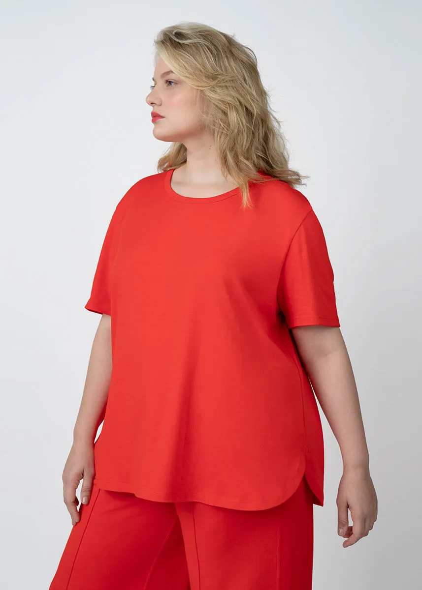 CoolROSE™ Luxe Oversize Plus Size Tee