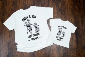 Daddy & Son Best Friends Matching T-Shirts | Set