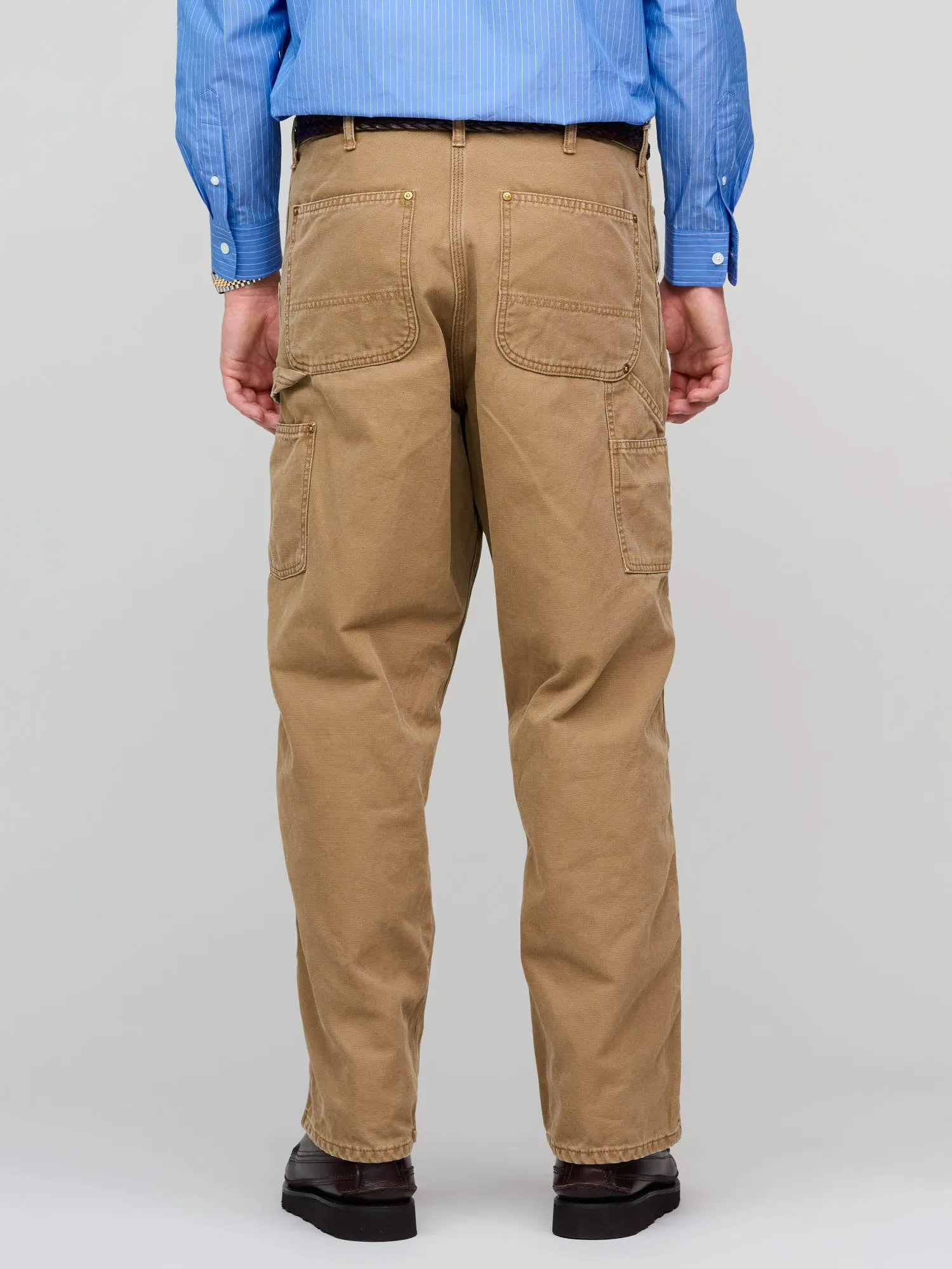 Dad's Fit Painter Pants, Brown