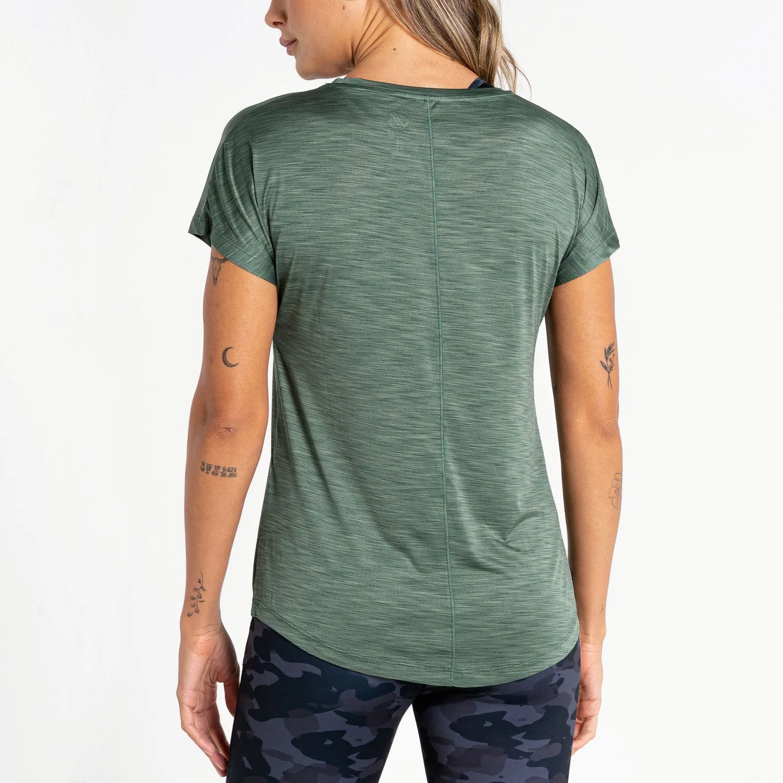 Dare 2b Womens Vigilant Short Sleeve T-Shirt - Duck Green