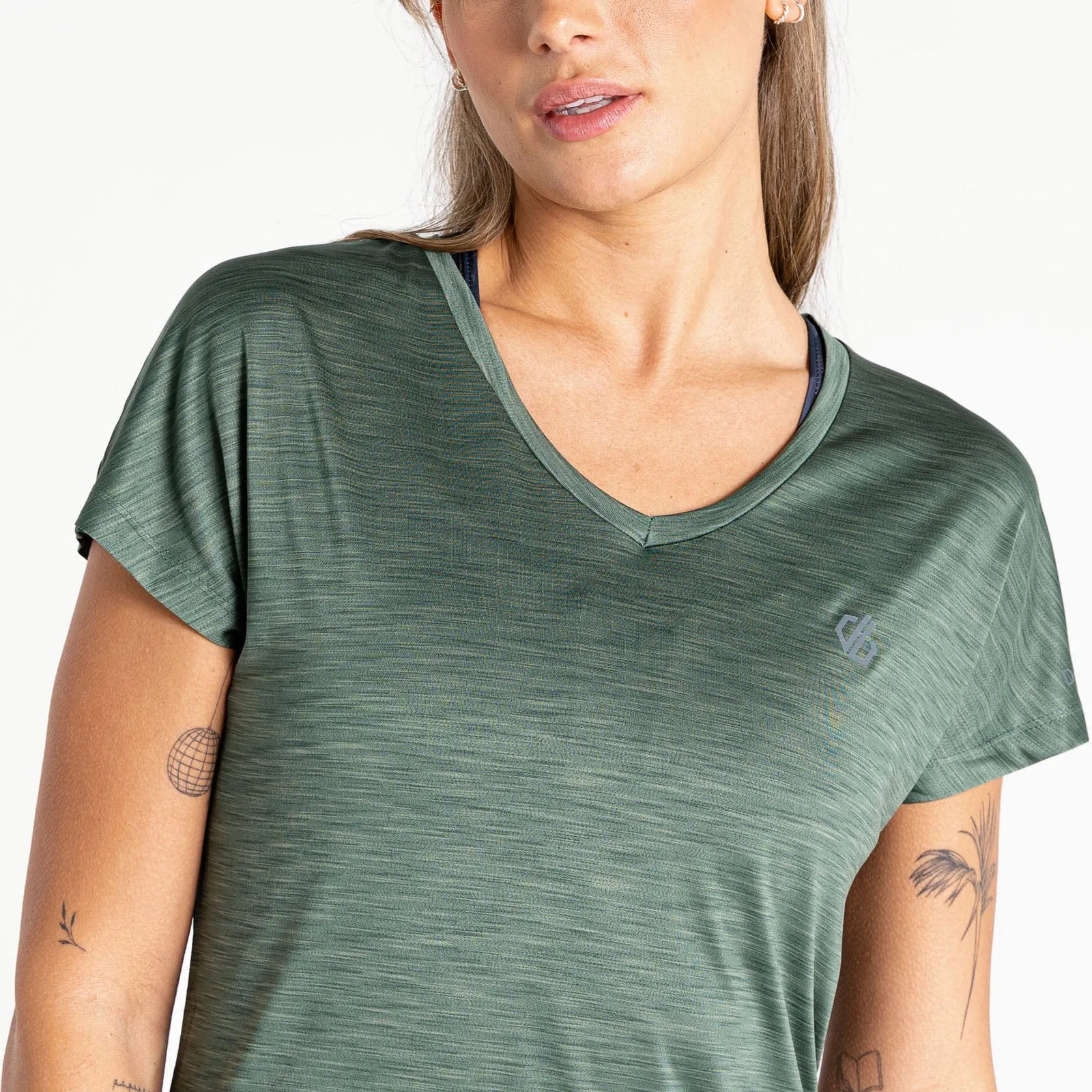 Dare 2b Womens Vigilant Short Sleeve T-Shirt - Duck Green