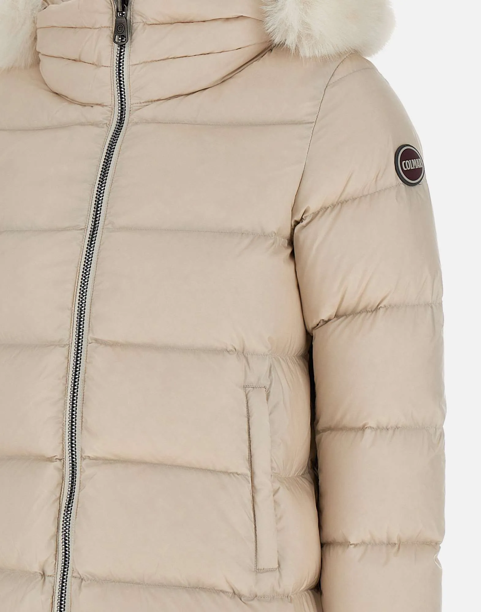 Deluxe Cream Women's Down Jacket