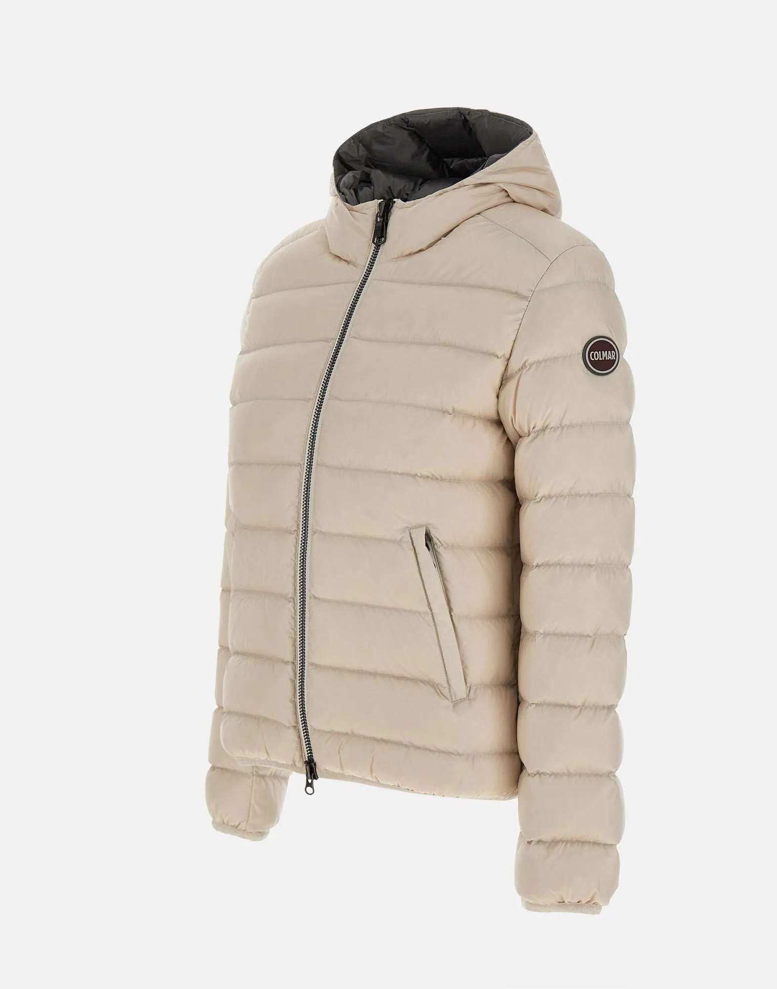 Deluxe Women's Down Jacket in Ivory