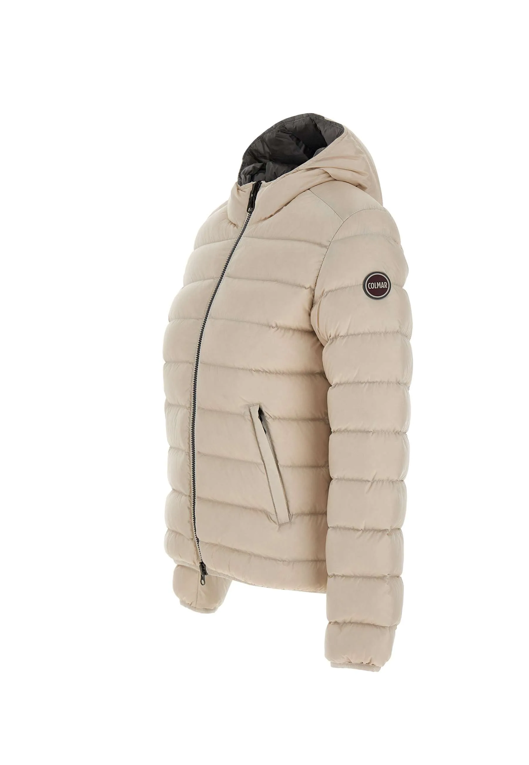 Deluxe Women's Down Jacket in Ivory