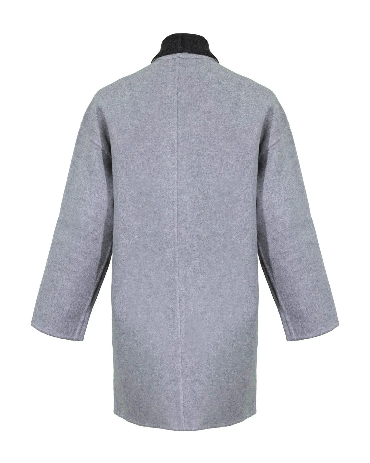 Eileen Fisher Two Tone Doubleface Wool Coat