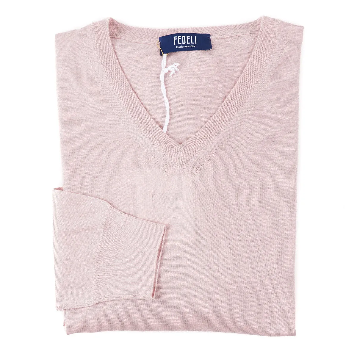 Fedeli Superfine Cashmere-Silk Sweater