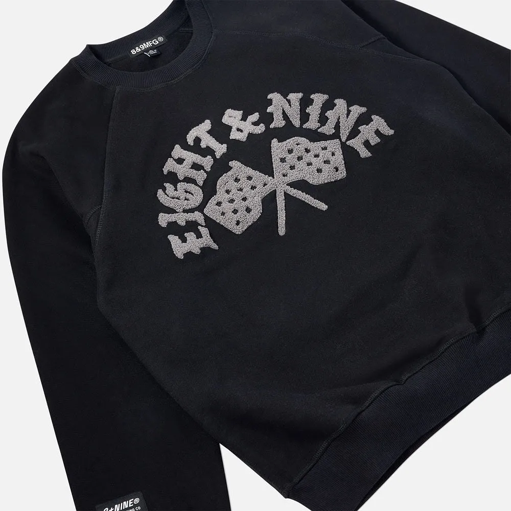 Flash Crewneck Sweatshirt Black