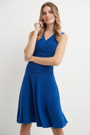 Form-Fitting Sleeveless Dress with Tummy Control