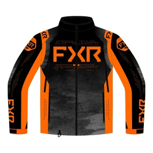 FXR  Mens Cold Cross RR Snowmobile Jacket Snowproof Heavy Duty Orange Black