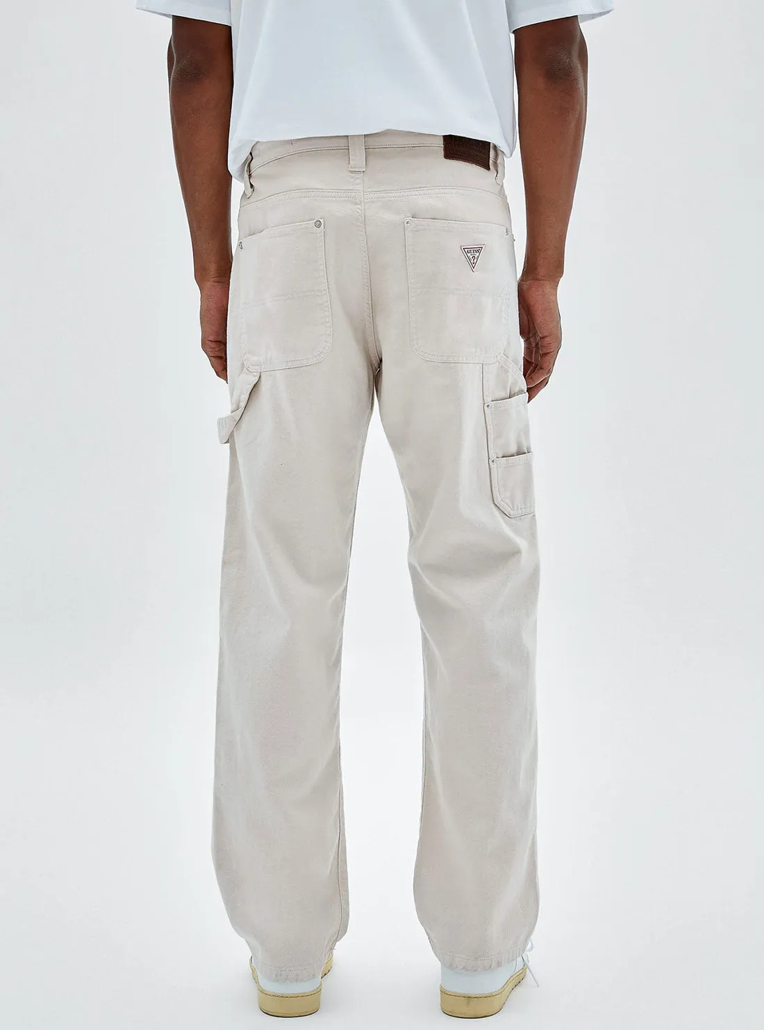 Guess Originals Cream Hills Carpenter Pants