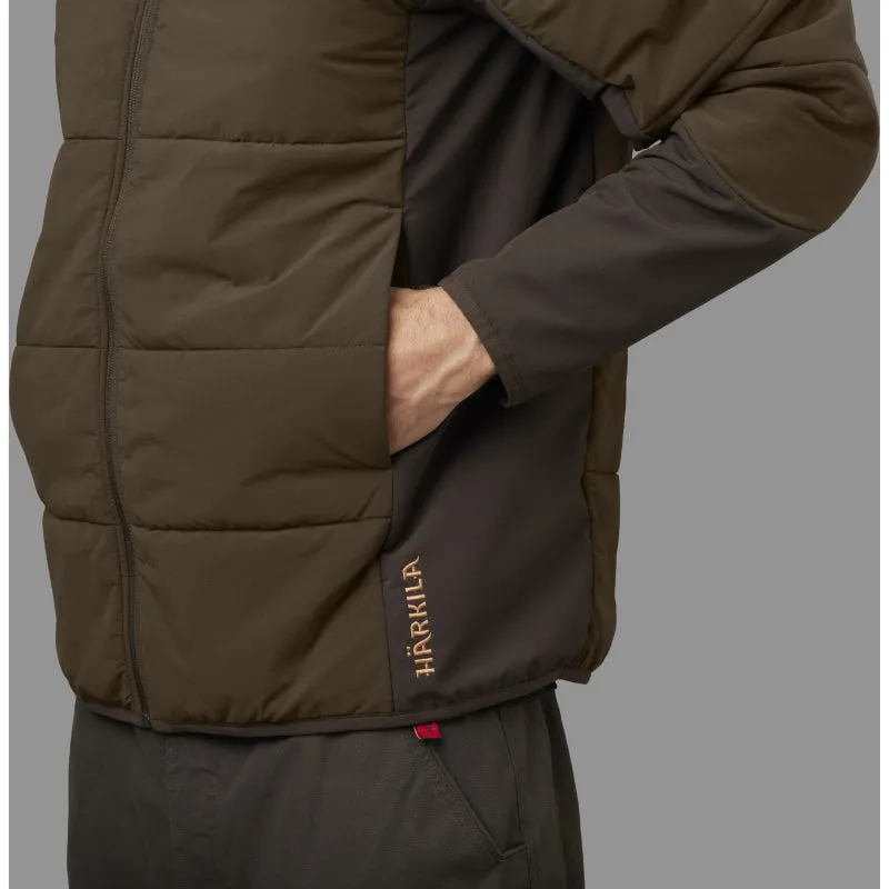 Harkila Insulated Thermo Poly Shield Mens Jacket - Hunting Green