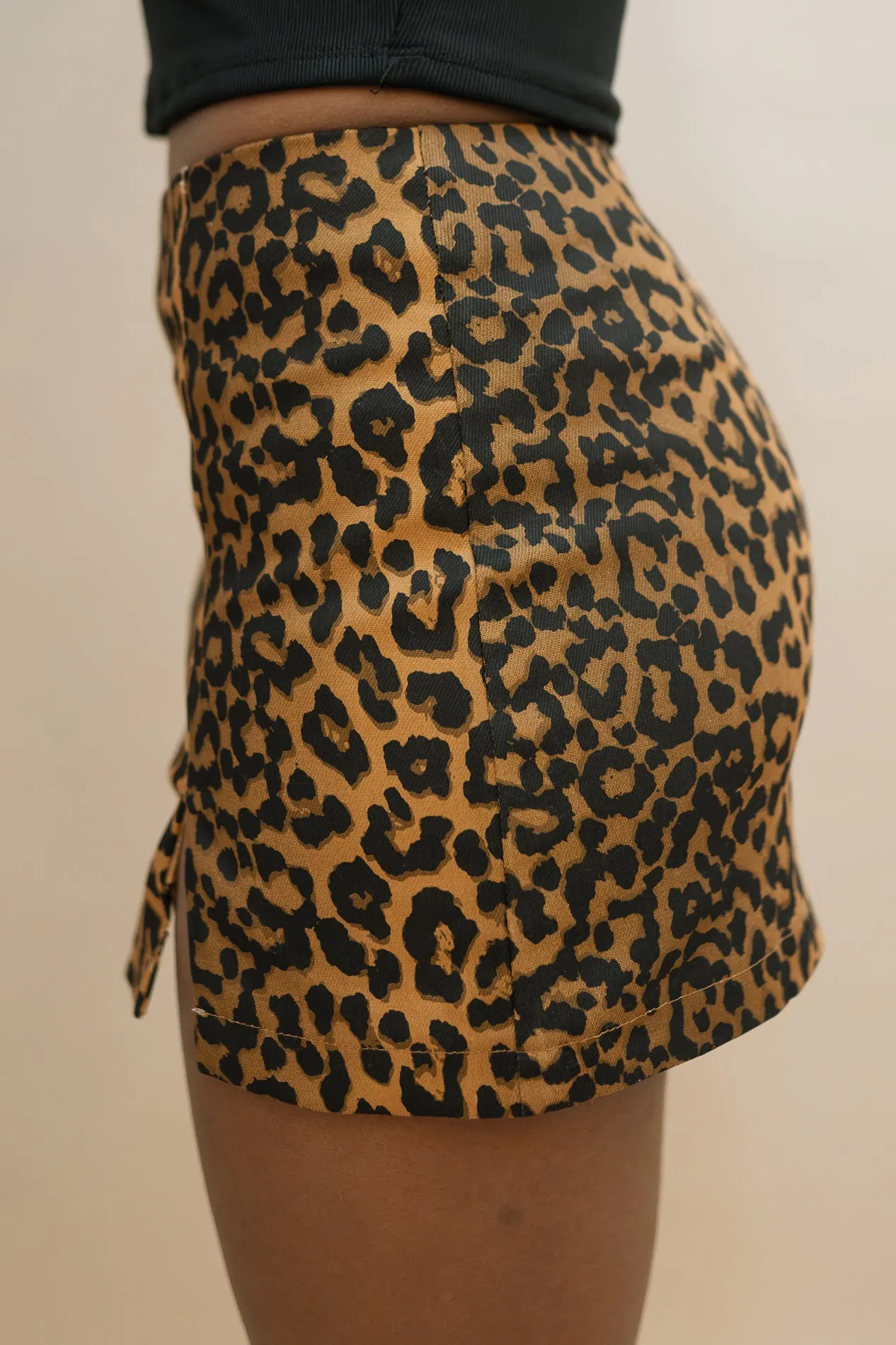 Hart Leopard Skort