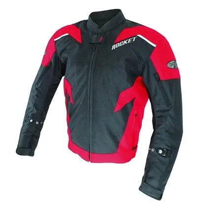 Joe Rocket Stage 1 Mens Textile Jacket Black/Red