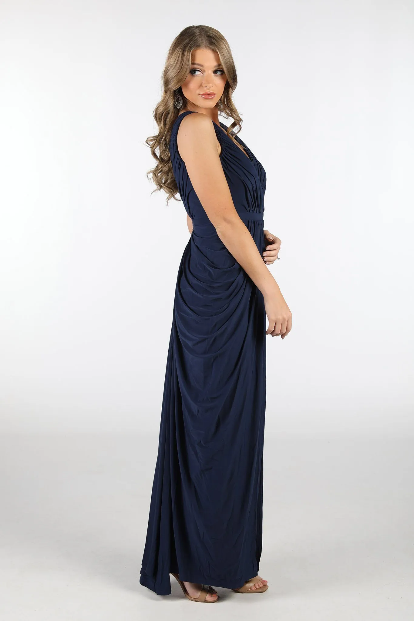 Liv Bridesmaids Dress - Navy