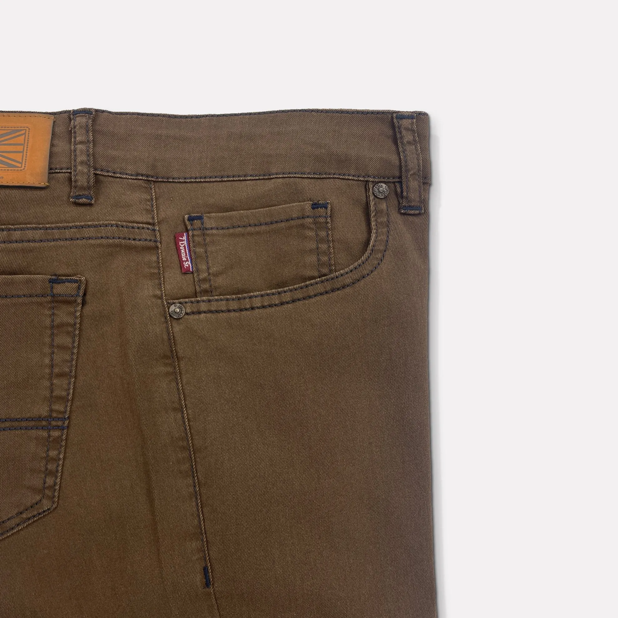 London Fit Stretch Denim Zetterburg Pant / Beige