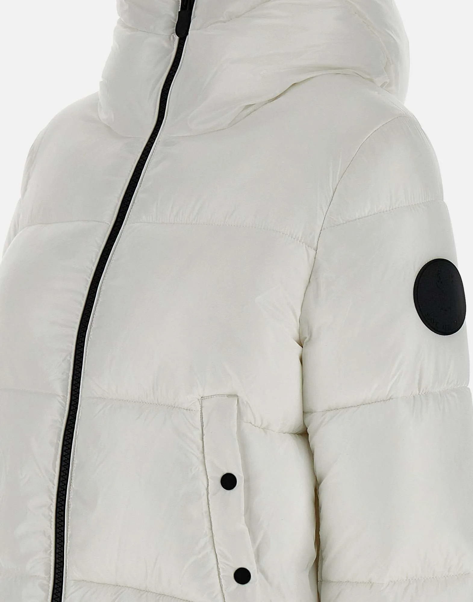 Luck Biddy Women's White Down Jacket