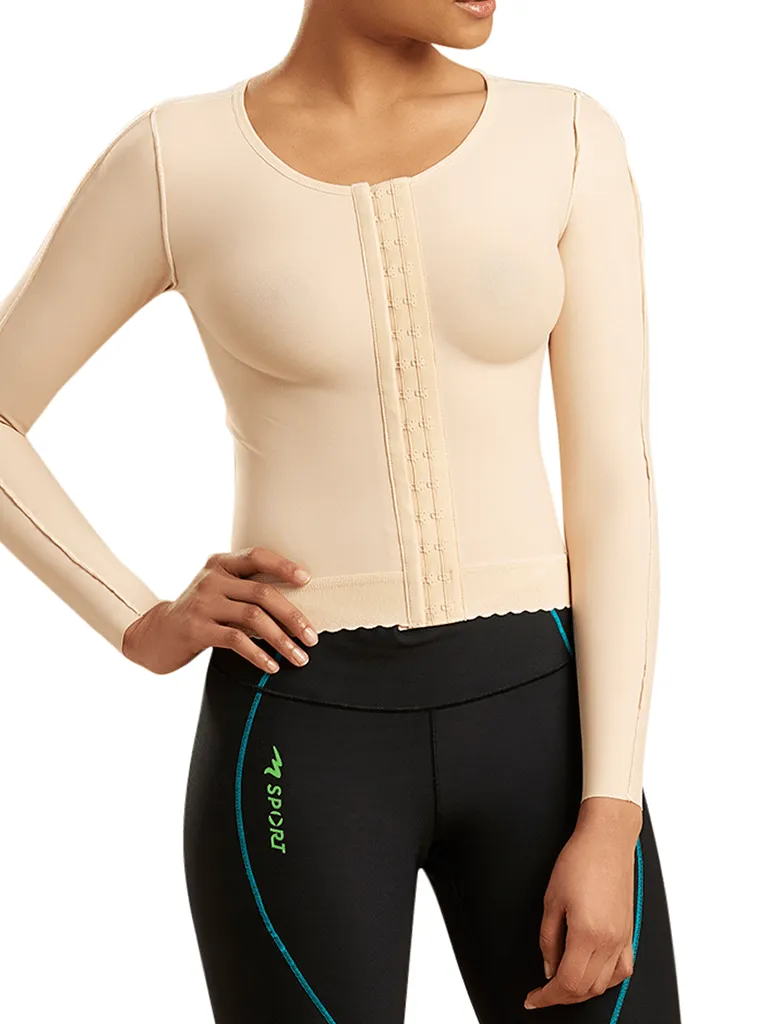 Marena Graduated Compression Vest - Long Sleeve