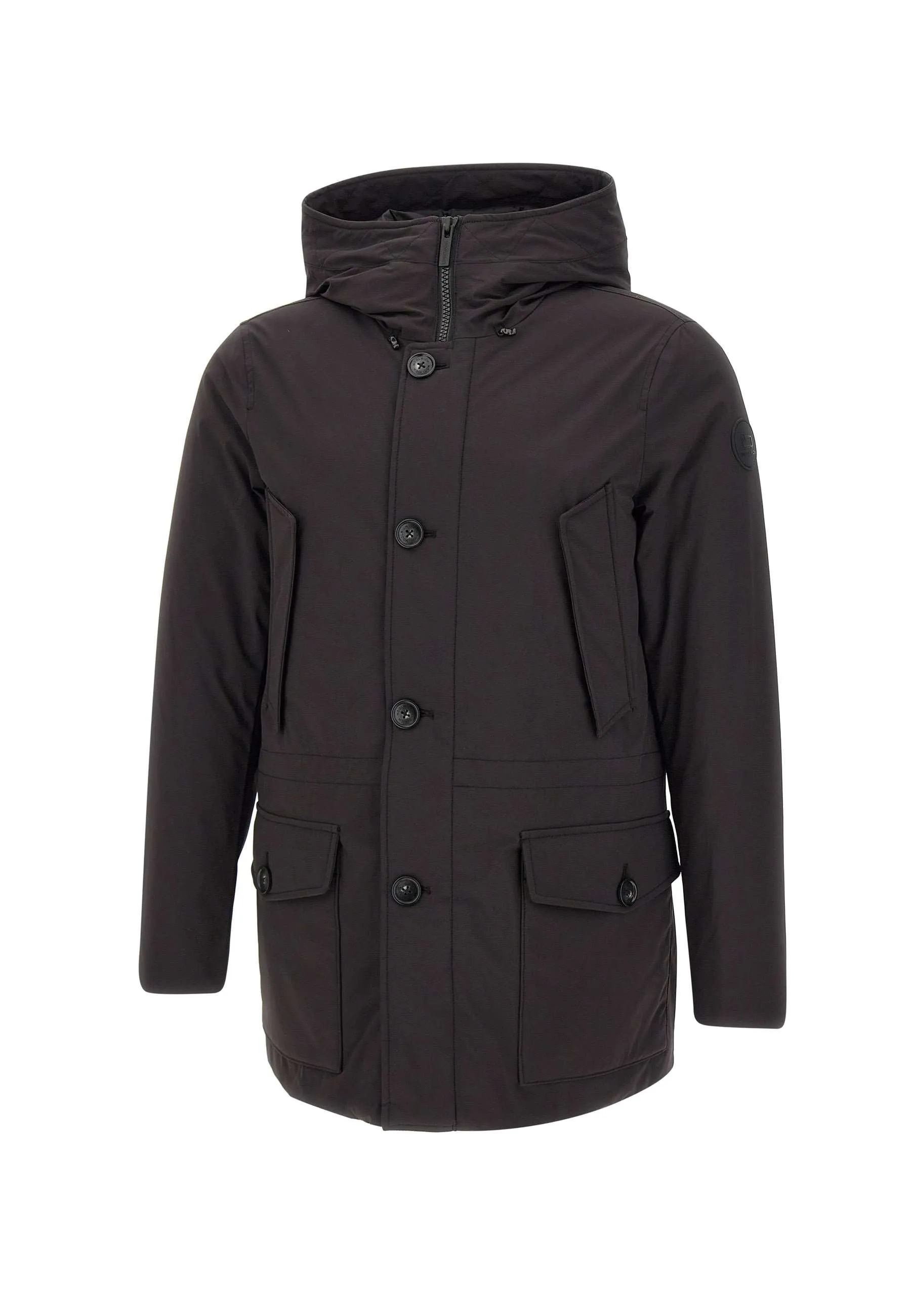 Men's Black Stretch Insulated Jacket