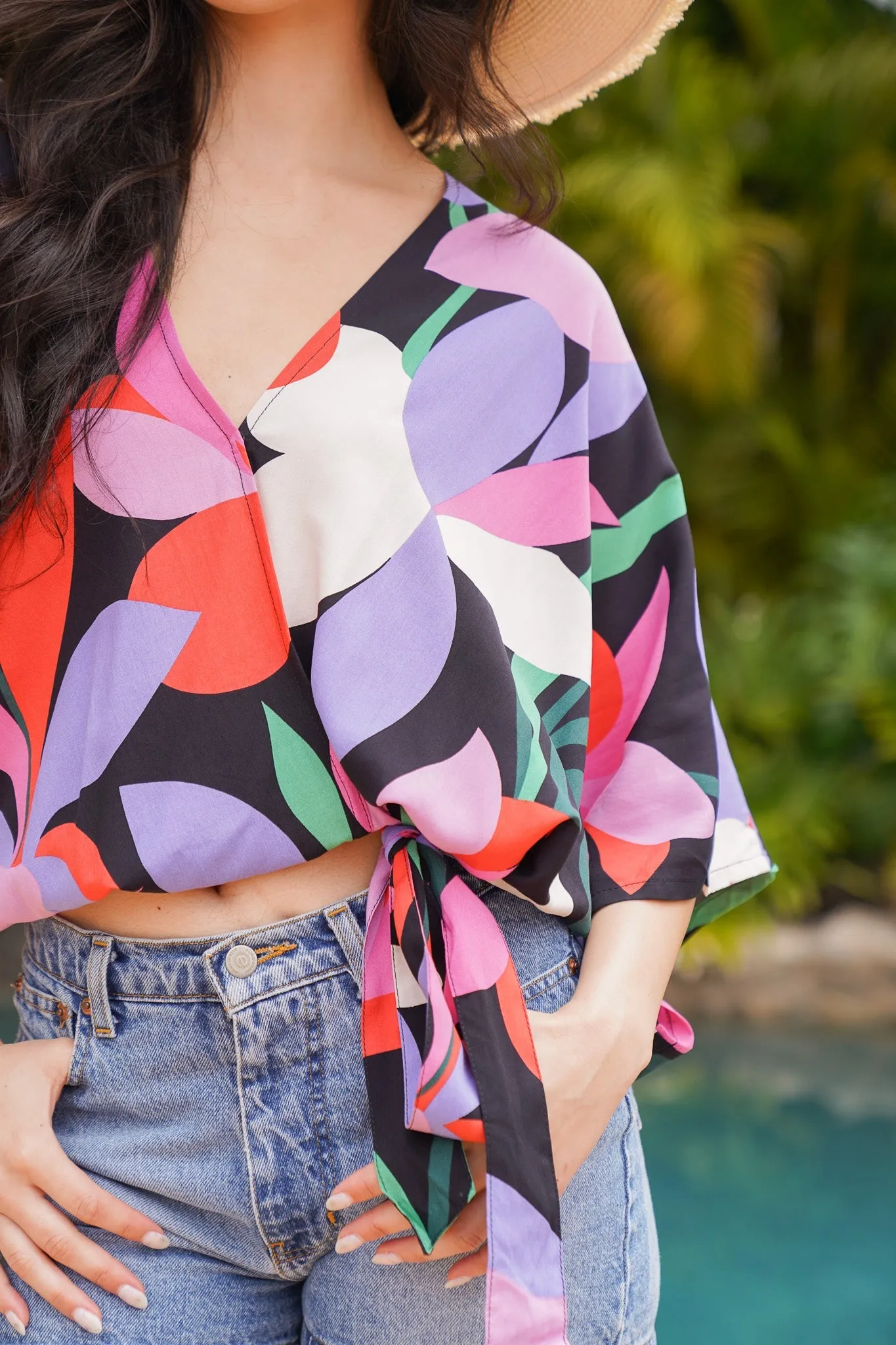 Palm Springs Kimono Top