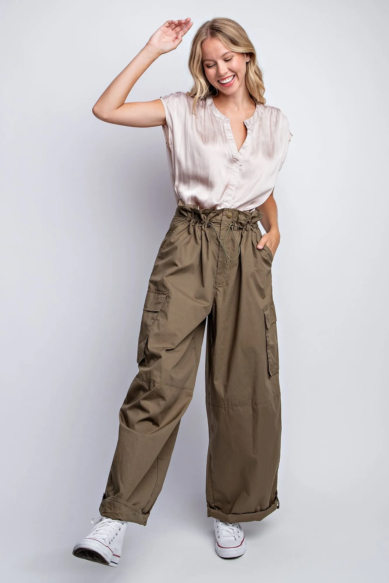 Paperbag Utility Pants