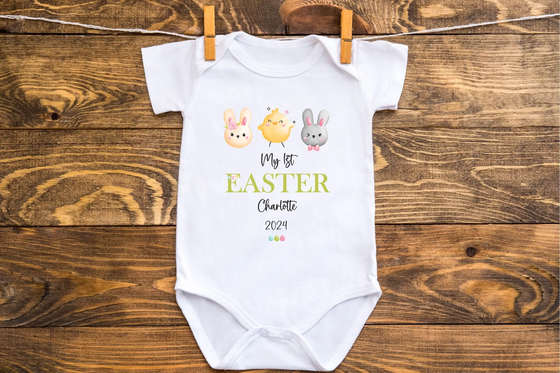 Personalised My First Easter Outfit First Easter 1st Easter - Easter