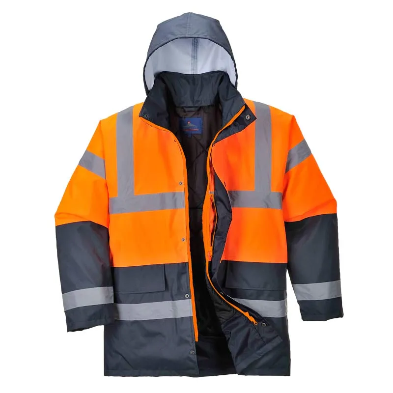 Portwest Hi Vis Contrast Traffic Jacket S466