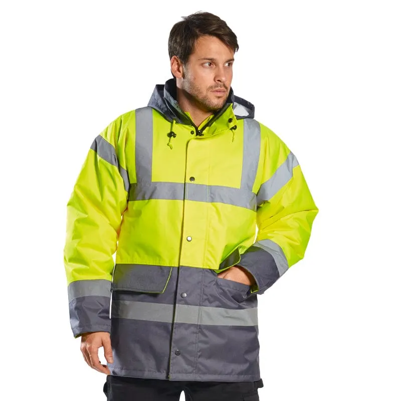 Portwest Hi Vis Contrast Traffic Jacket S466