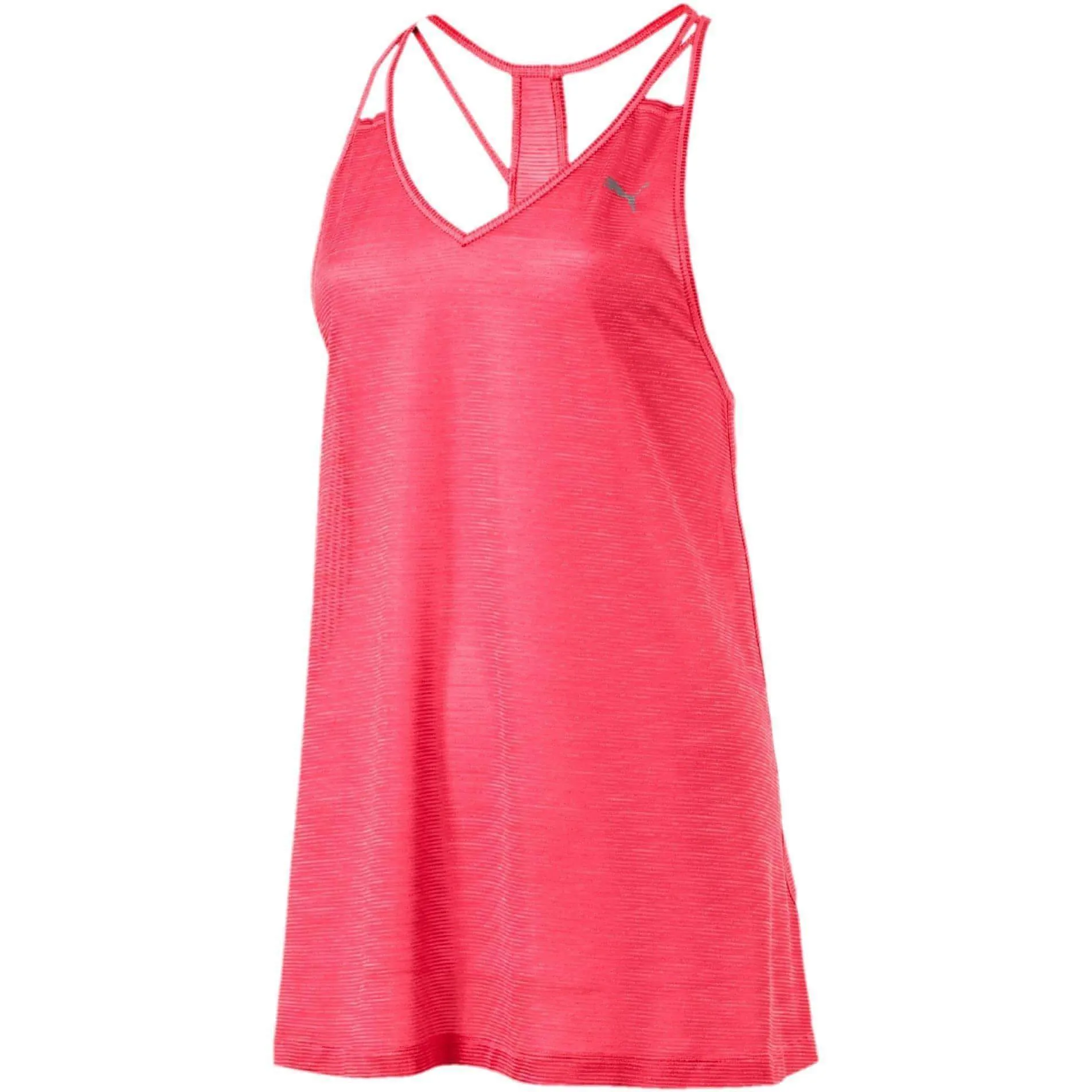 Puma Mesh It Up Womens Training Layer Vest Tank Top - Pink