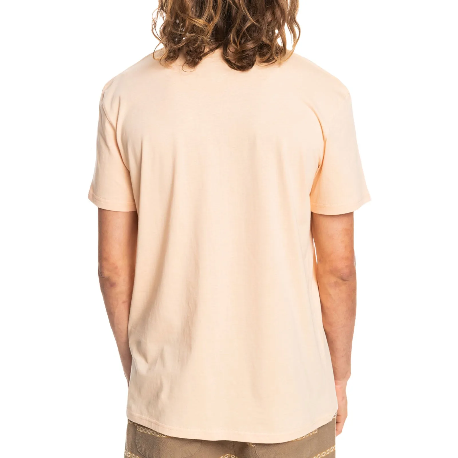 Quiksilver Mens Comp Logo Cotton T-Shirt