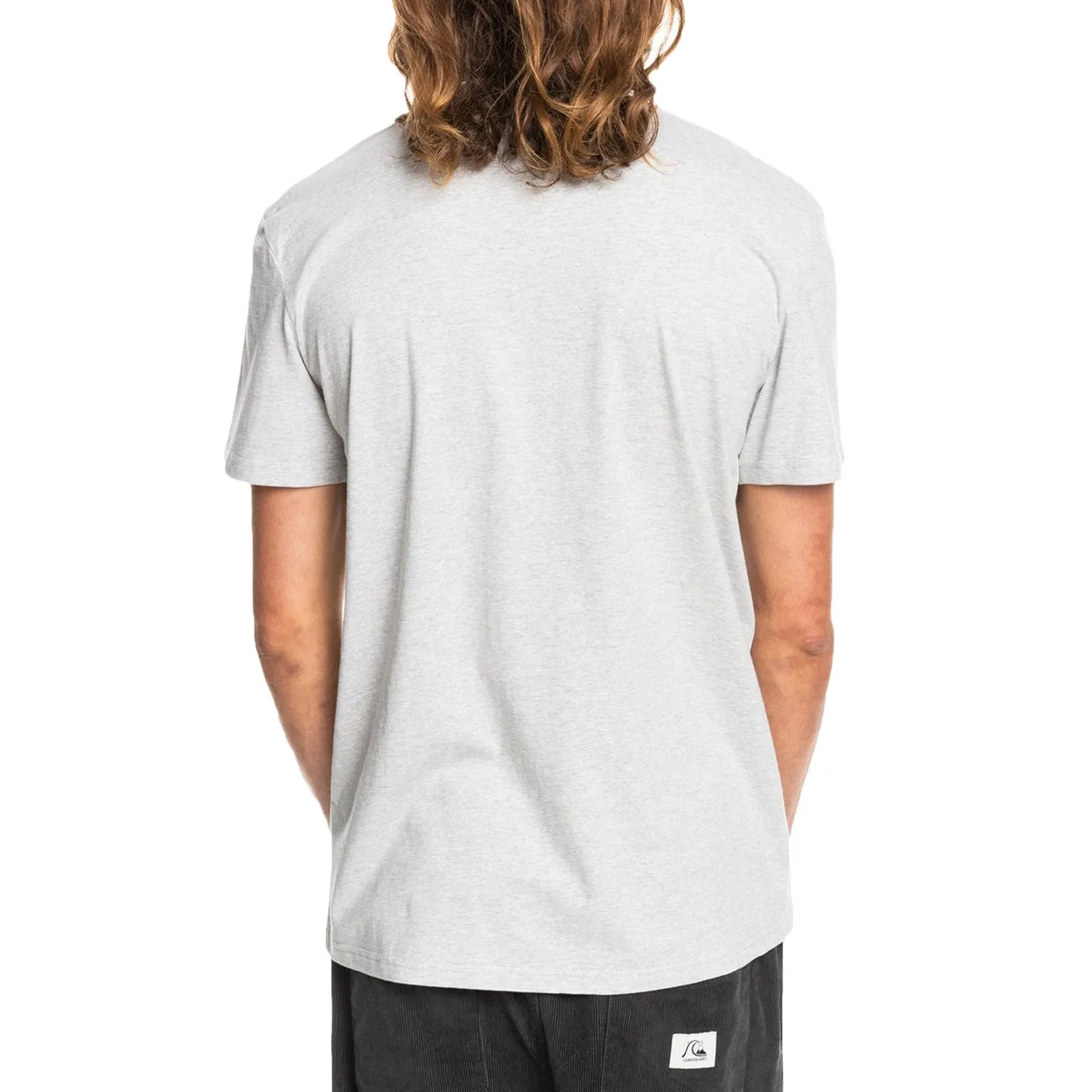 Quiksilver Mens Comp Logo Cotton T-Shirt