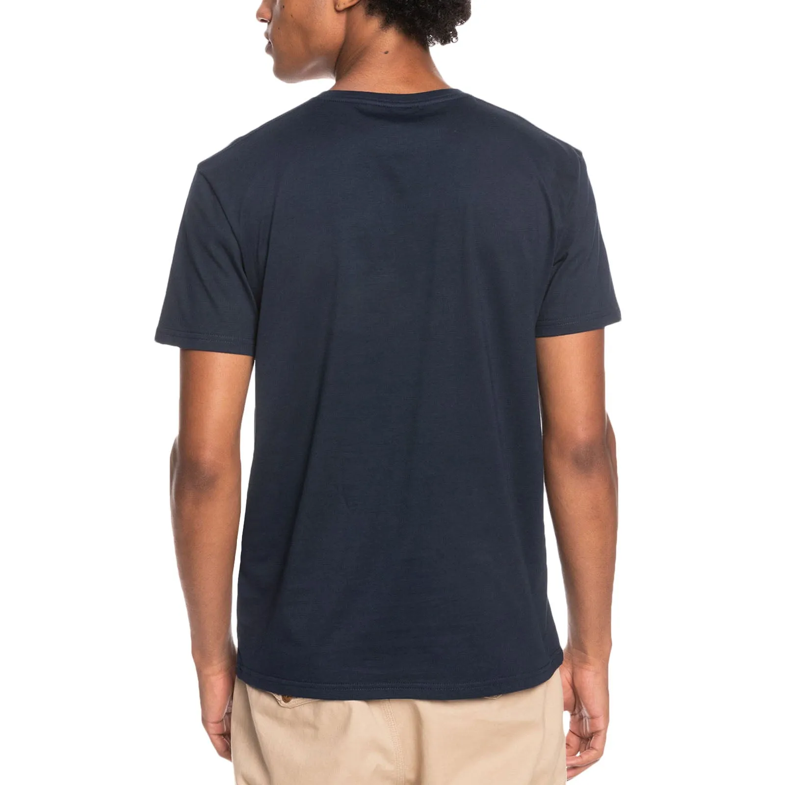 Quiksilver Mens Comp Logo Cotton T-Shirt