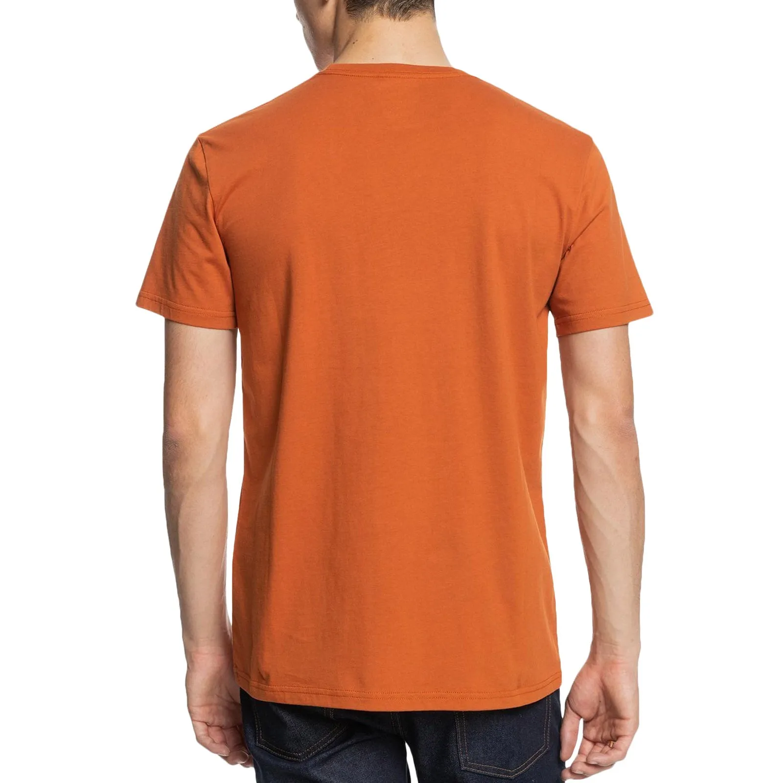 Quiksilver Mens Primary Colours T-Shirt - Saffron